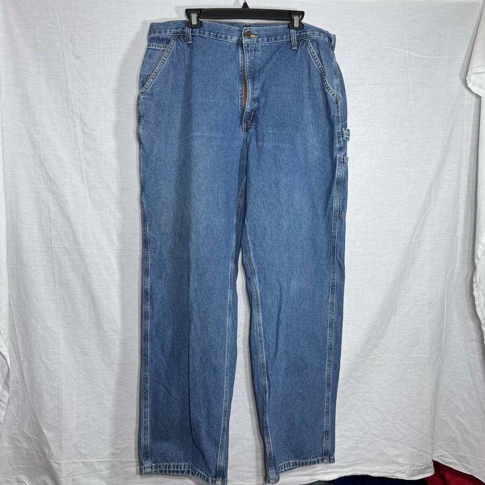 Carhartt Men's Relaxed Fit Utility Jeans Carpenter Loose Fit size 40x34